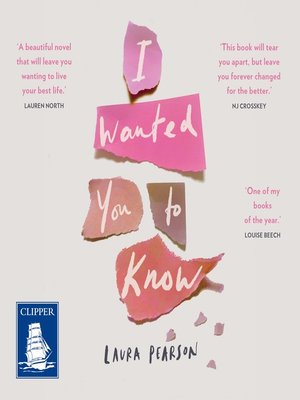 cover image of I Wanted You to Know